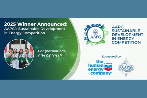 Winners Announced: AAPG's 2025 Sustainable Development in Energy Competition